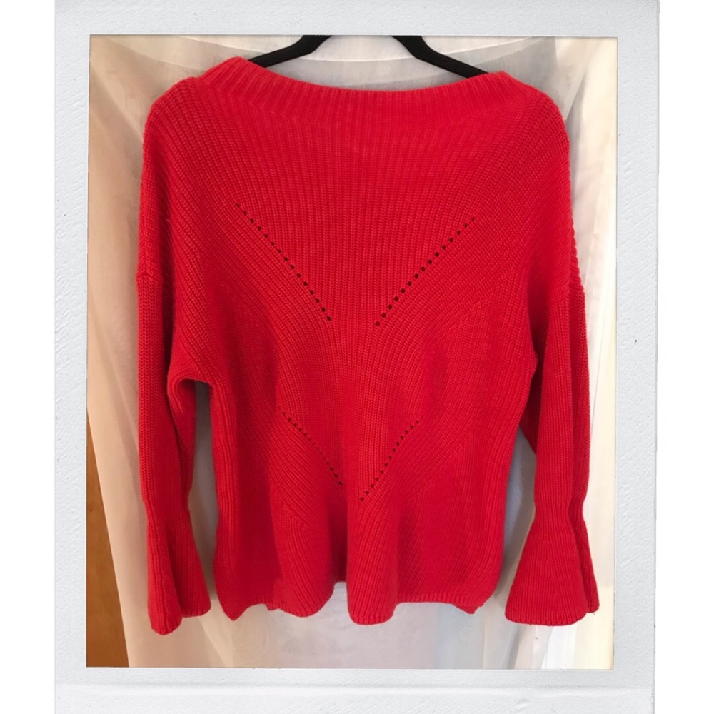 Red LOFT Sweater